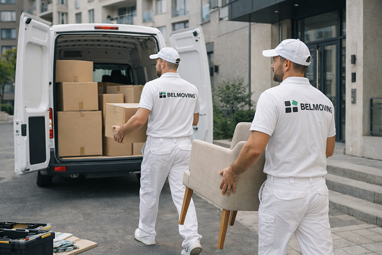 Автомобиль BELMOVING для переезда